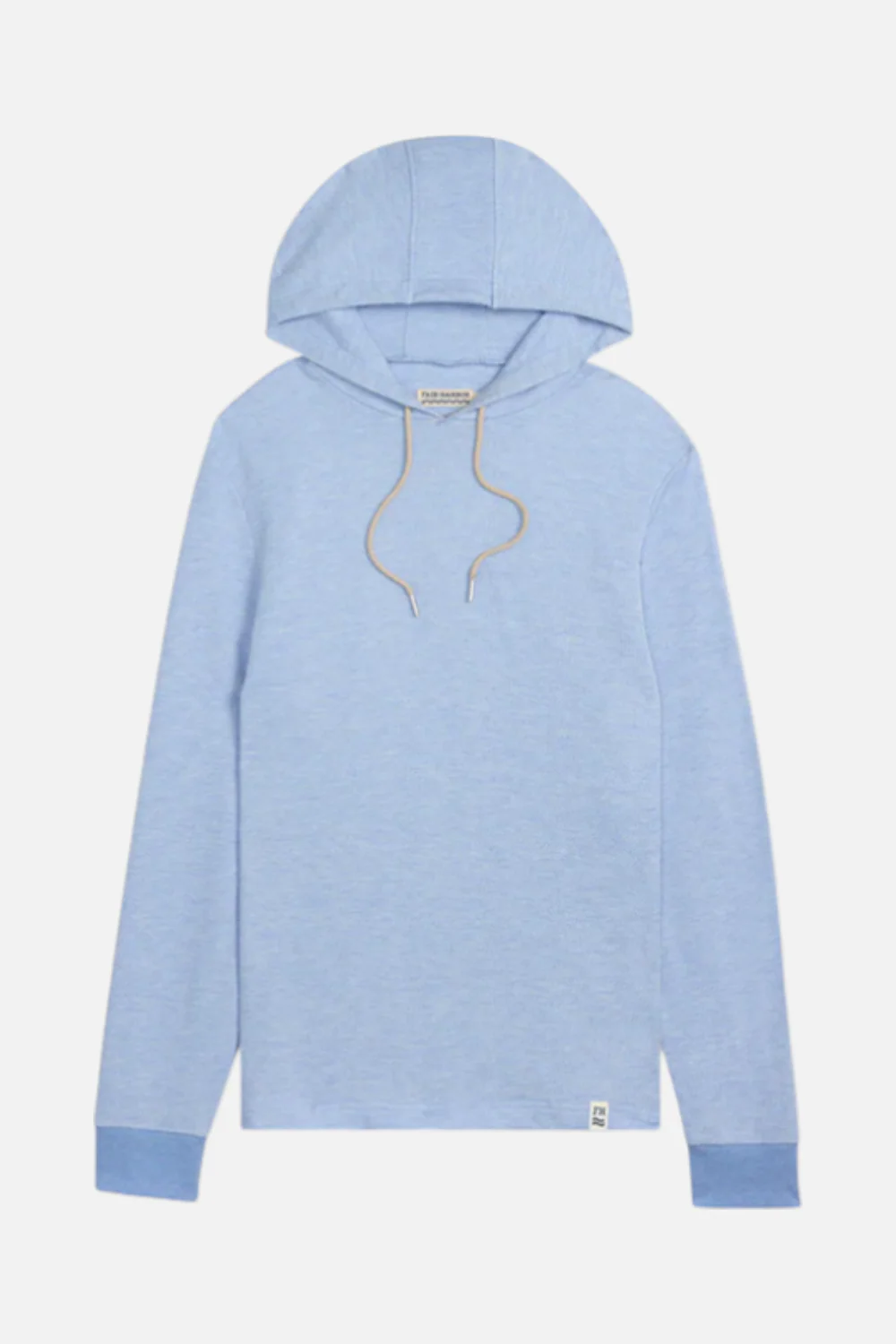 Fair Harbor Men's Tailwind Hoodie in Light Blue - Image 3