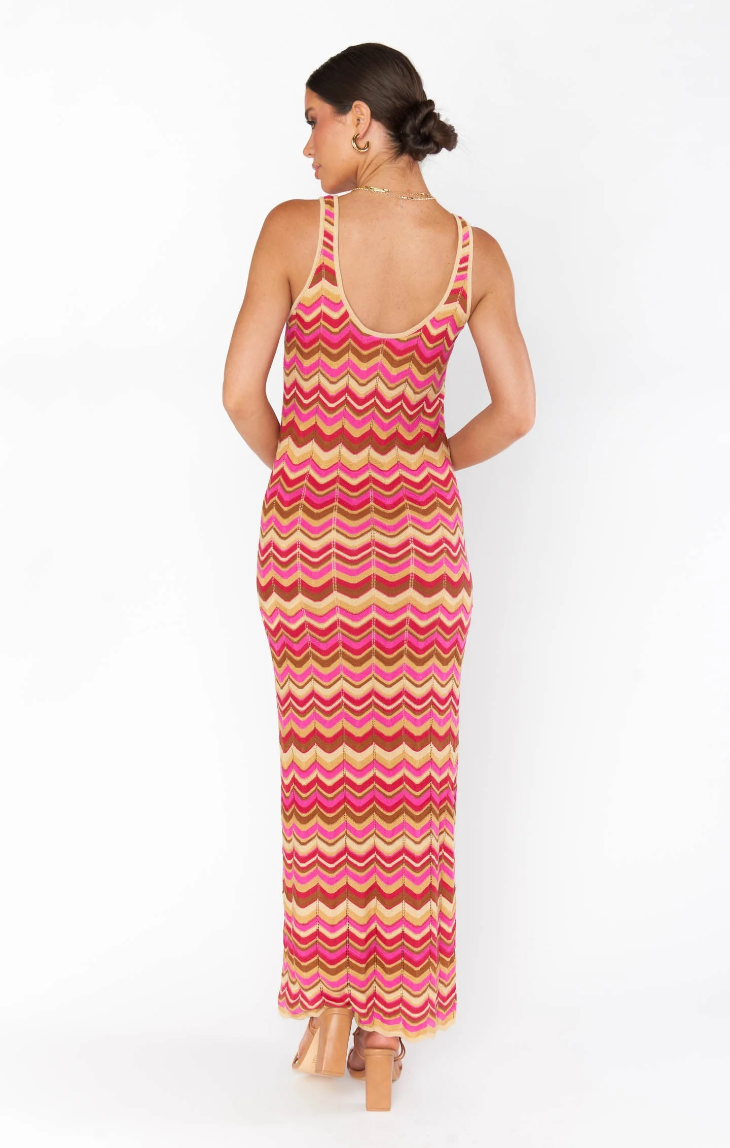 Show Me Your Mumu Tala Tank Maxi Dress in Horizon Stripe Knit - Image 2