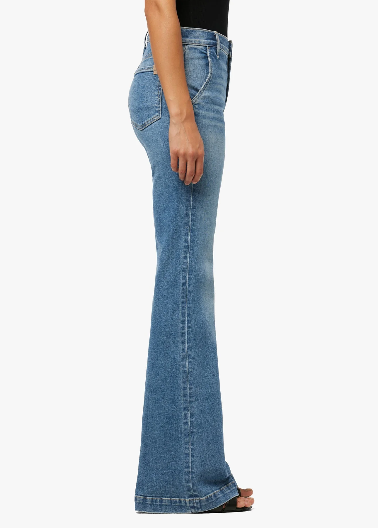 Joes Jeans The Molly High Rise Flare Trouser in Sultry - Image 2