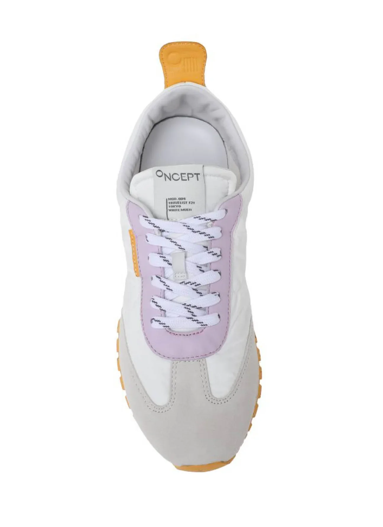 Oncept Tokyo Sneaker In White Cloud Multi - Image 3