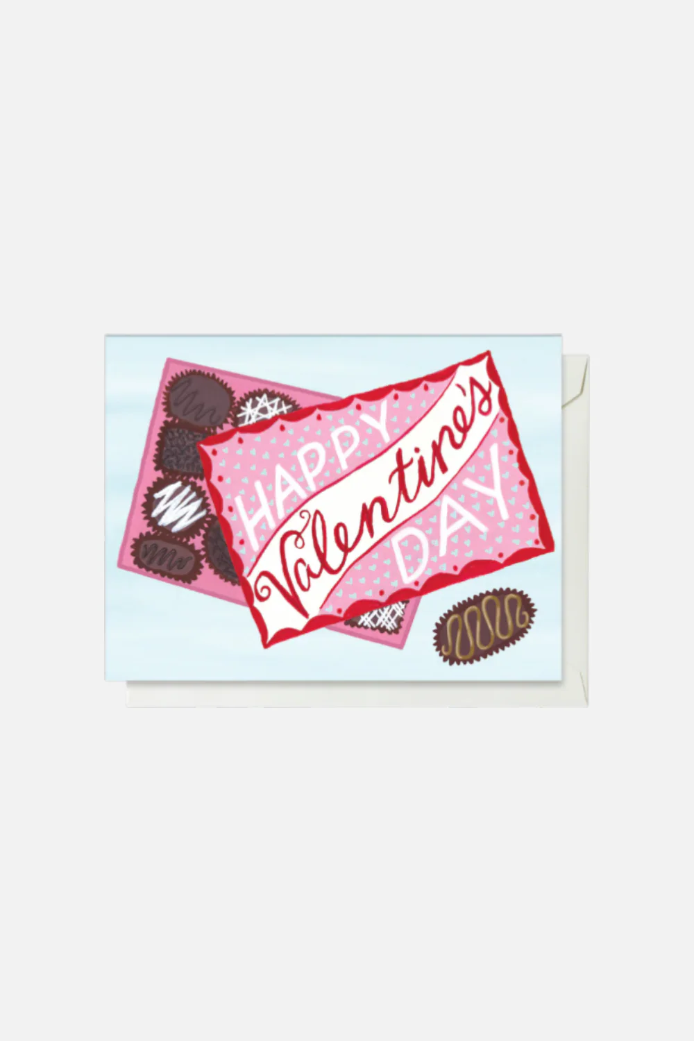 Valentine's Truffle Box Card