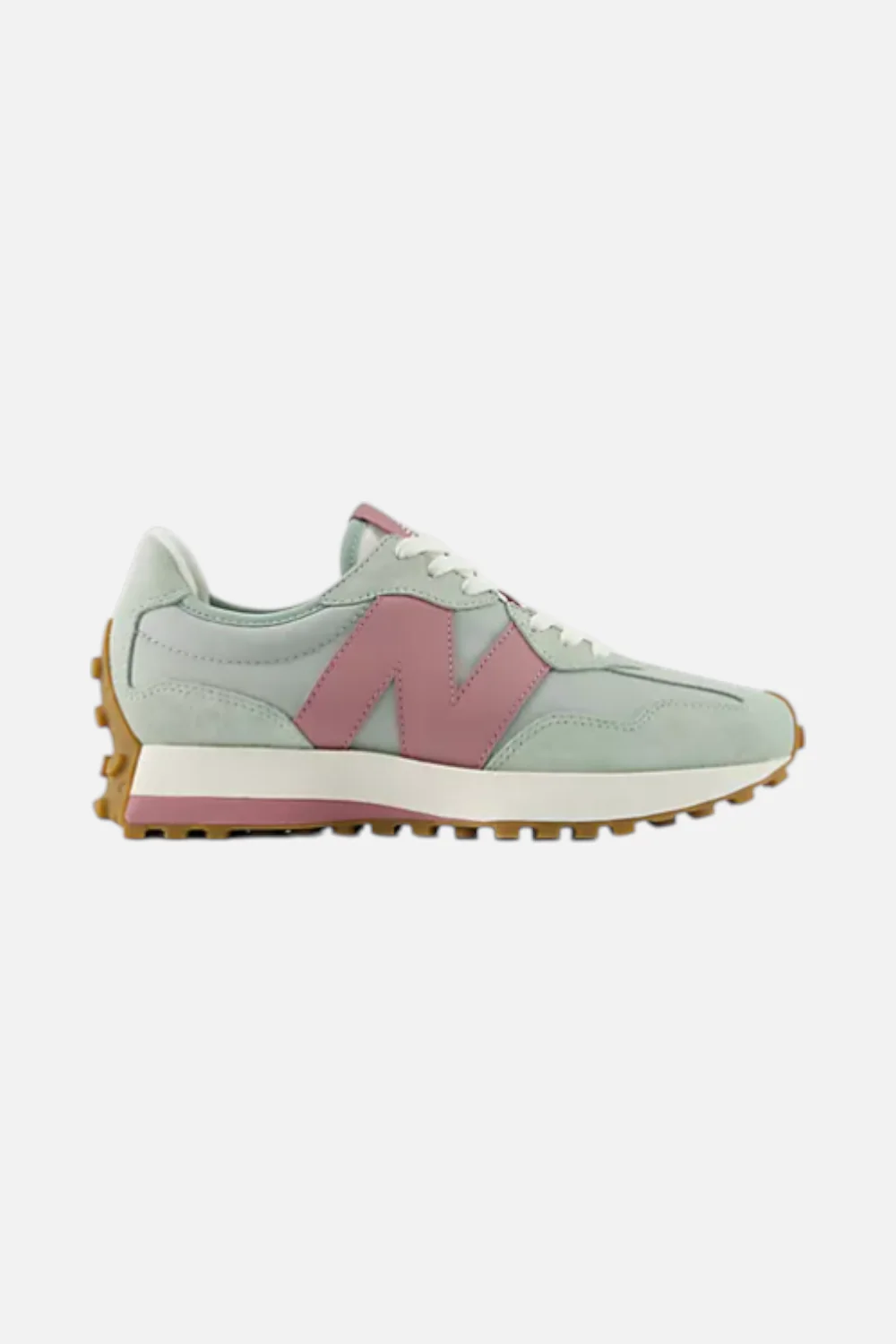 New Balance Women's 327 Sneaker in Lone Star Grey