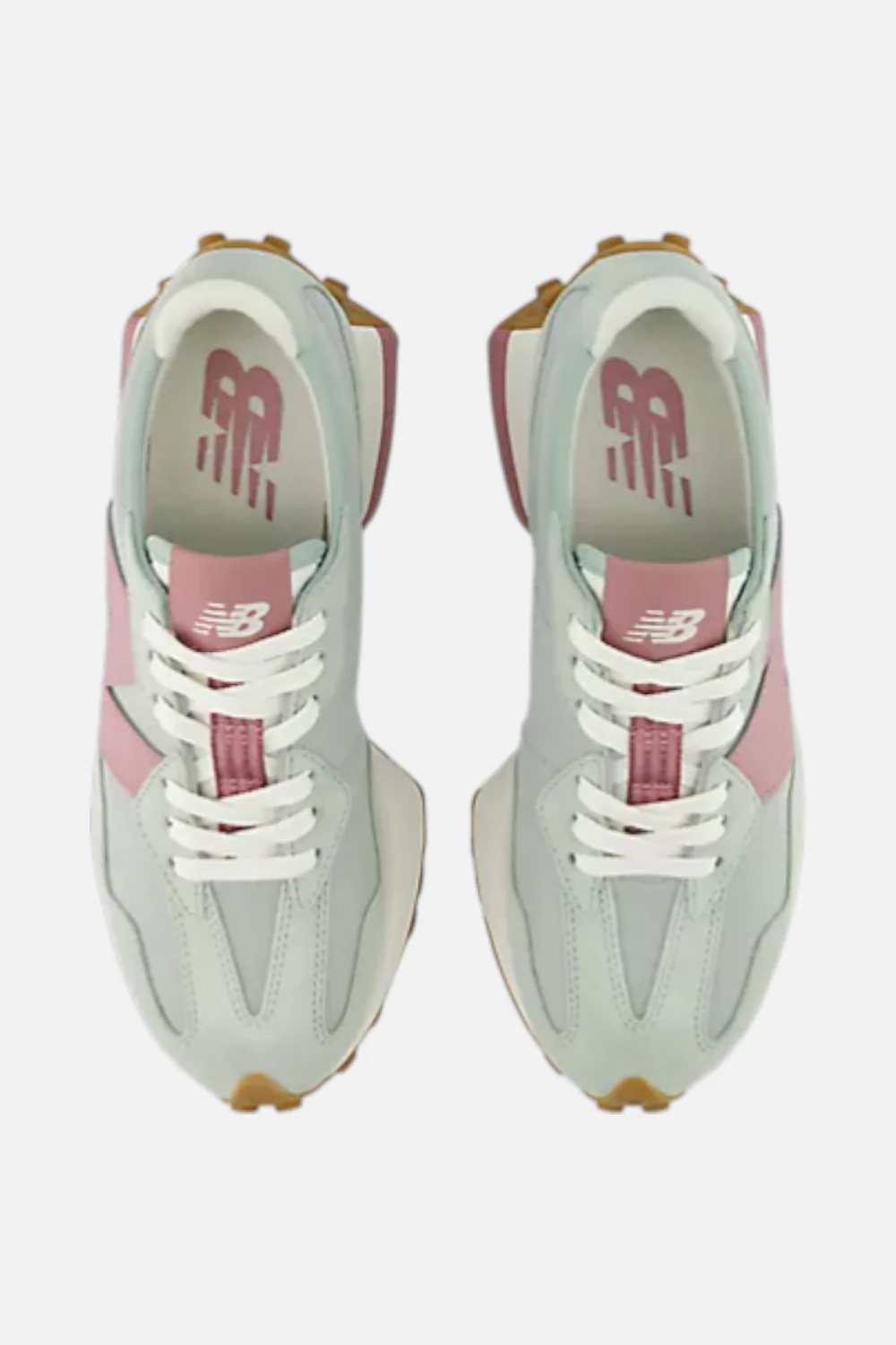 New Balance Women's 327 Sneaker in Lone Star Grey - Image 4