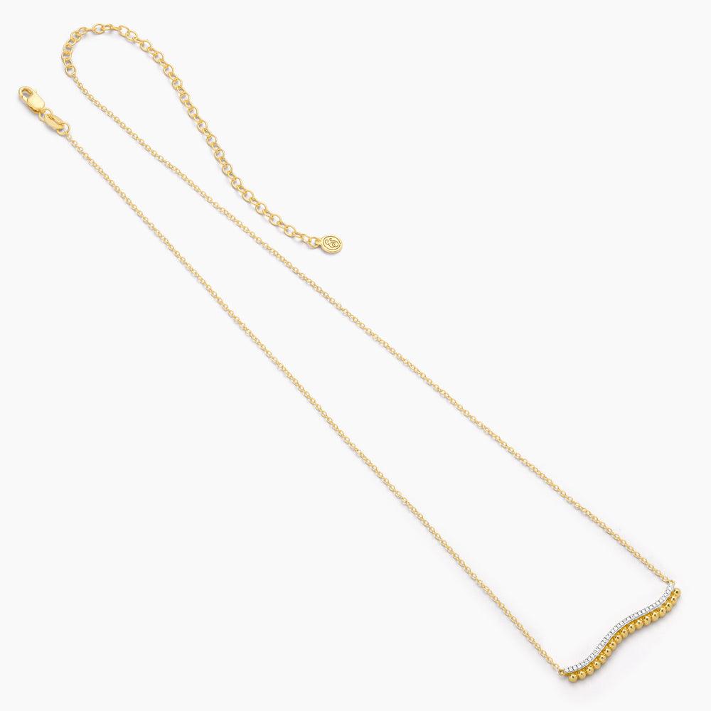 Ella Stein Wave Of Life Pendant Necklace in Gold - Image 3