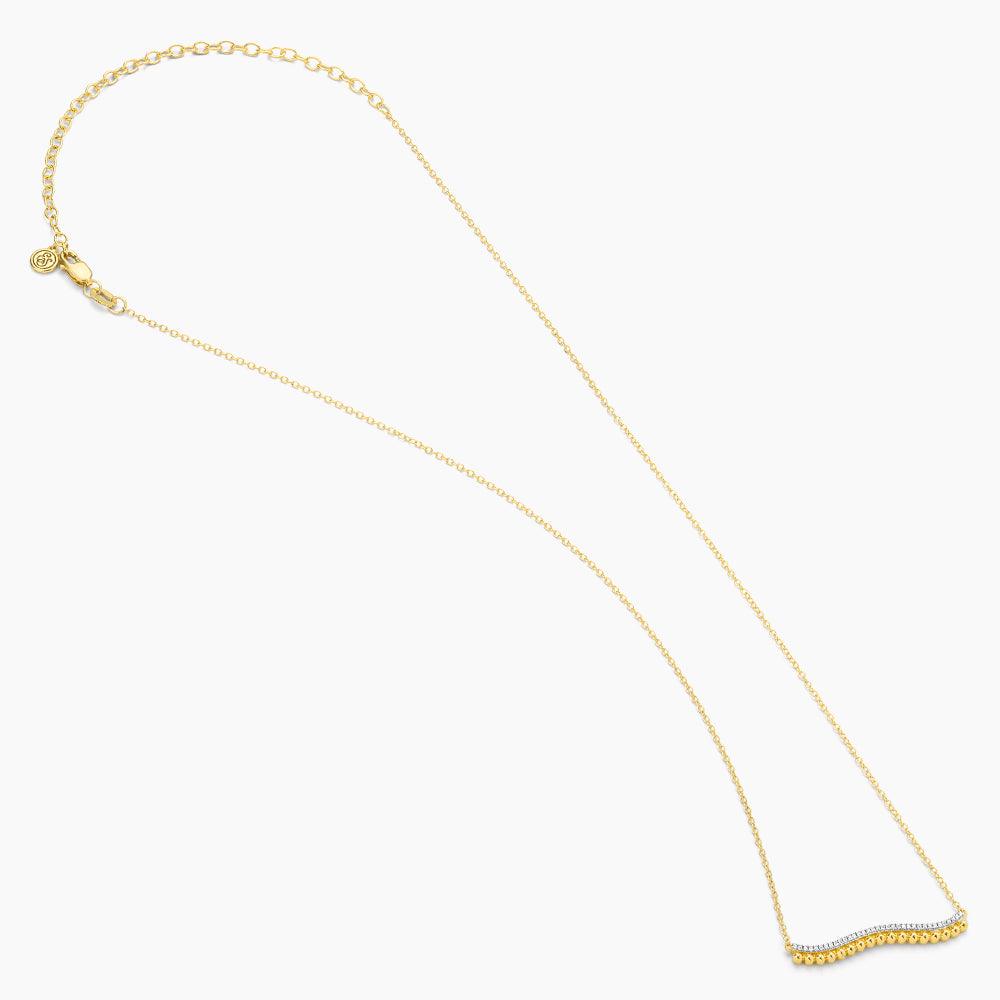 Ella Stein Wave Of Life Pendant Necklace in Gold - Image 4