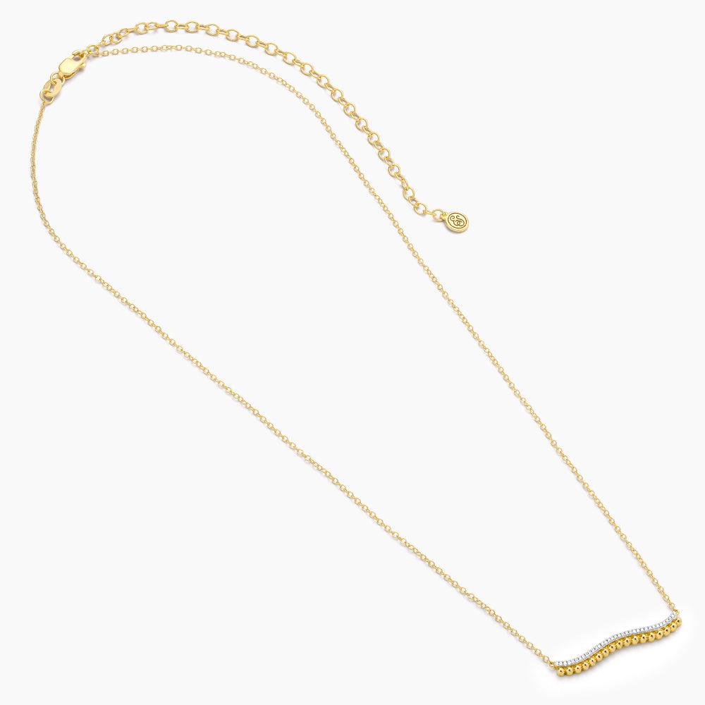 Ella Stein Wave Of Life Pendant Necklace in Gold - Image 5