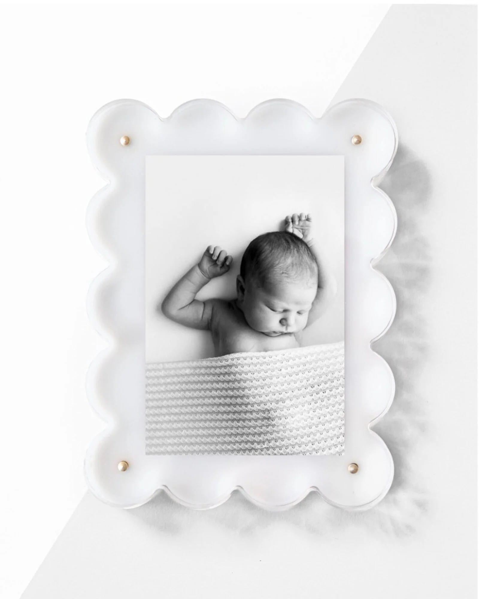 Tart By Taylor Acrylic Frame in White - Image 2