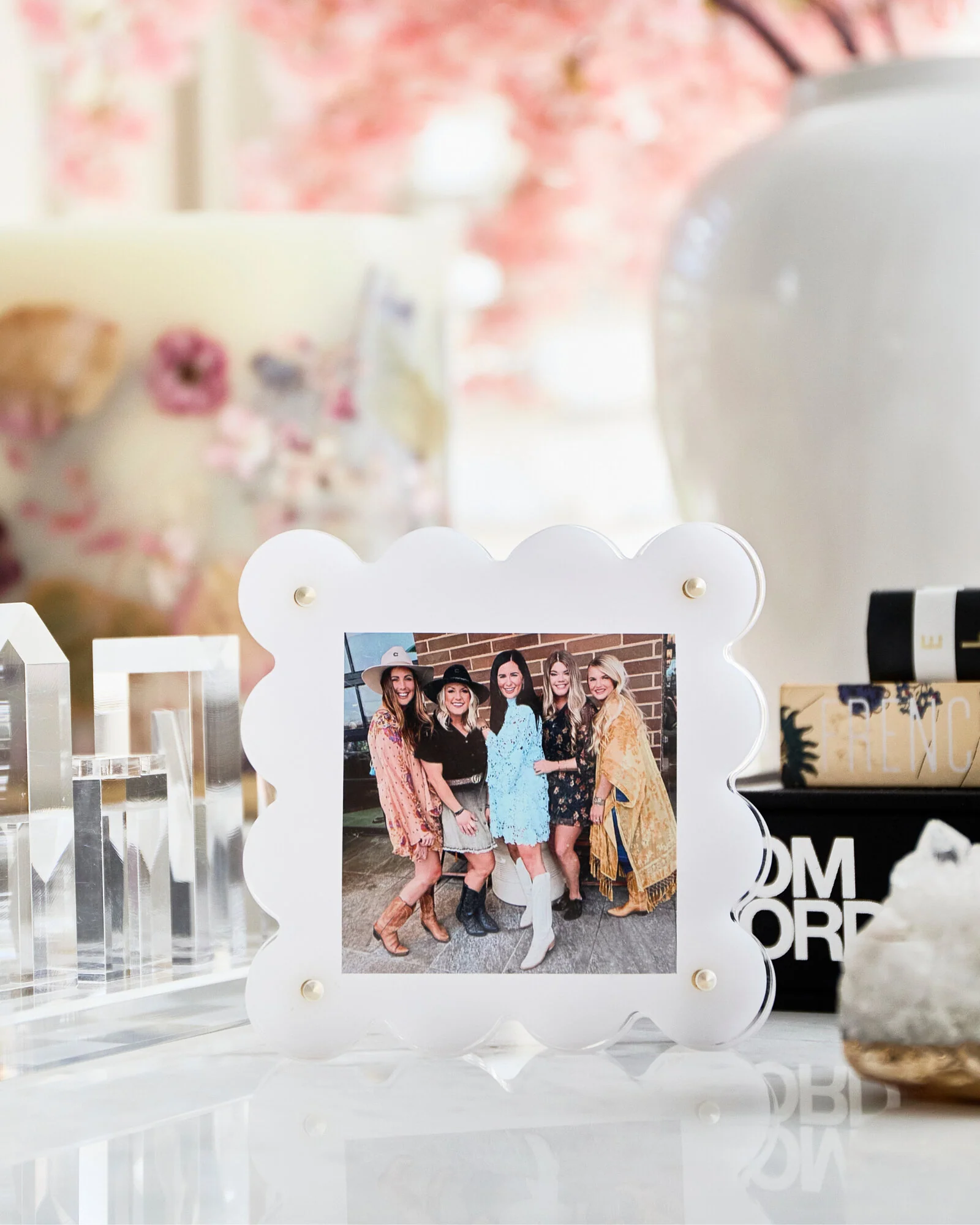 Tart By Taylor Mini Acrylic Frame in White - Image 4