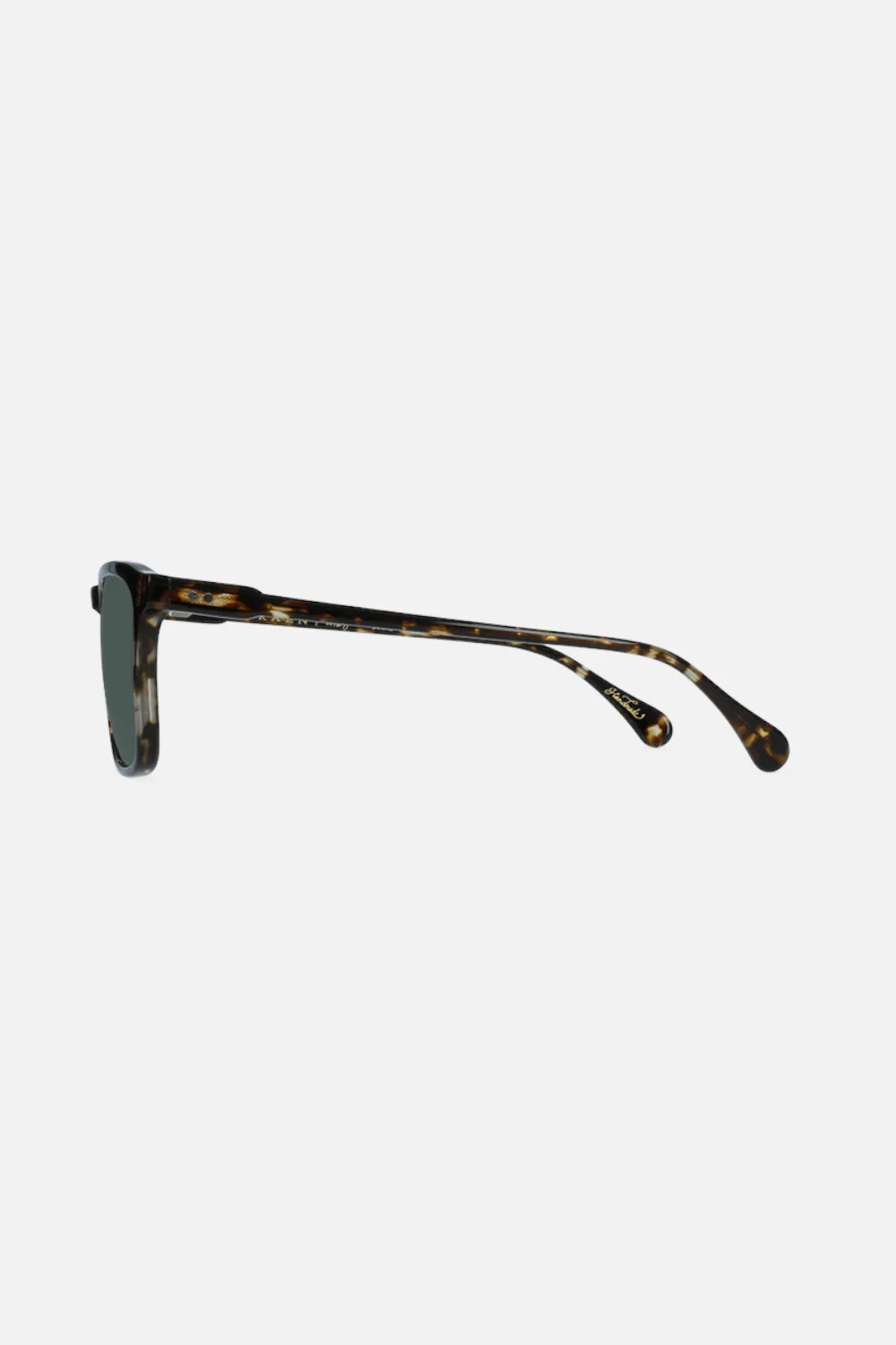 Raen Optics Wiley Sunglasses in Brindle Tortoise & Green Polarized - Image 3