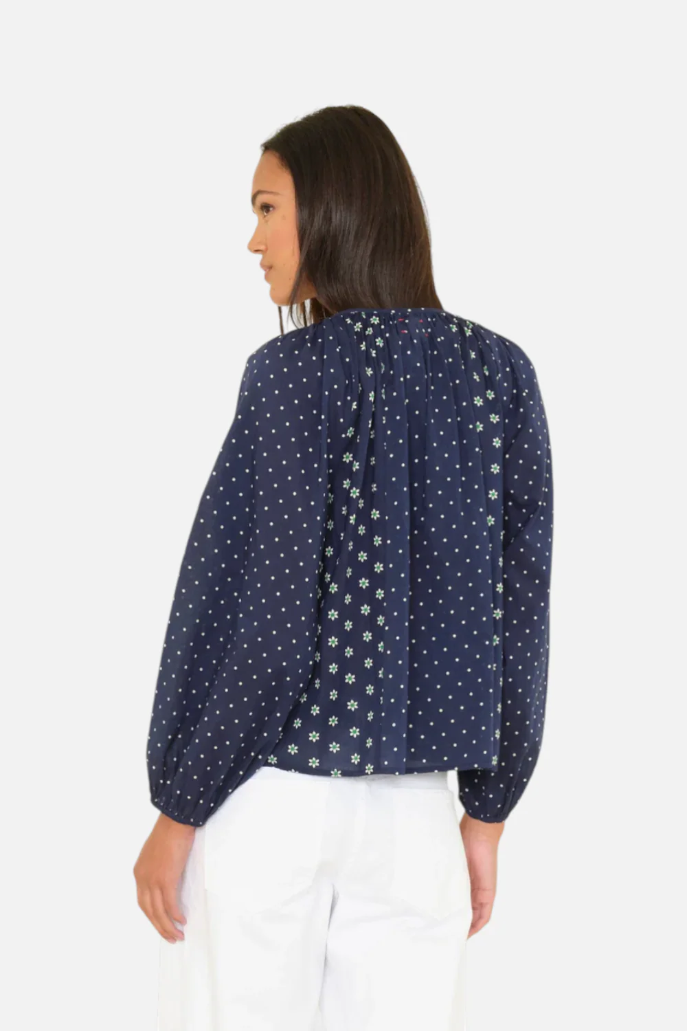 Xirena Women's Willa Daisy Top in Navy - Image 2