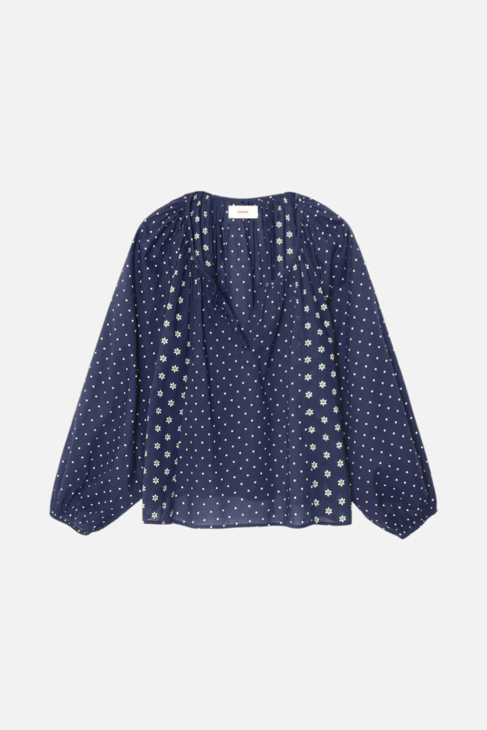Xirena Women's Willa Daisy Top in Navy - Image 3