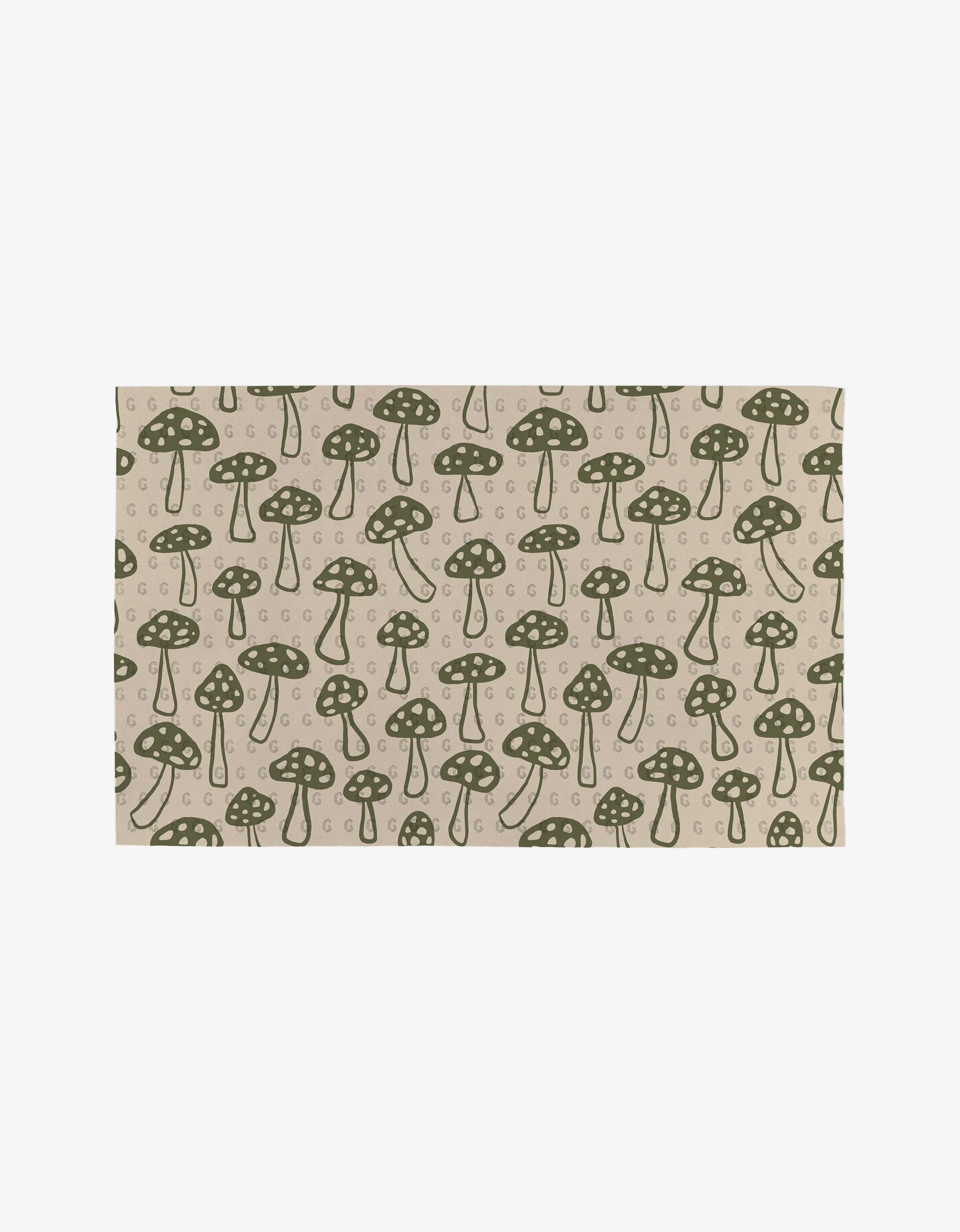 Geometry Towels Woodland Mushroom Not Paper Towel - Image 2