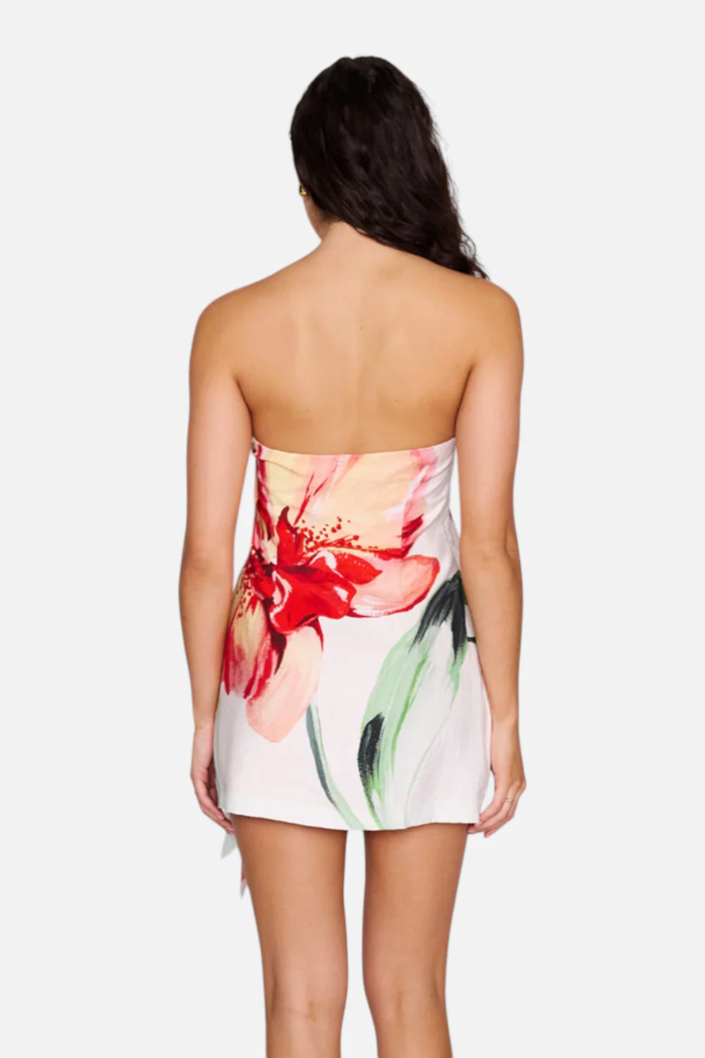 Minkpink Zinnia Tie Side Mini Dress - Image 4